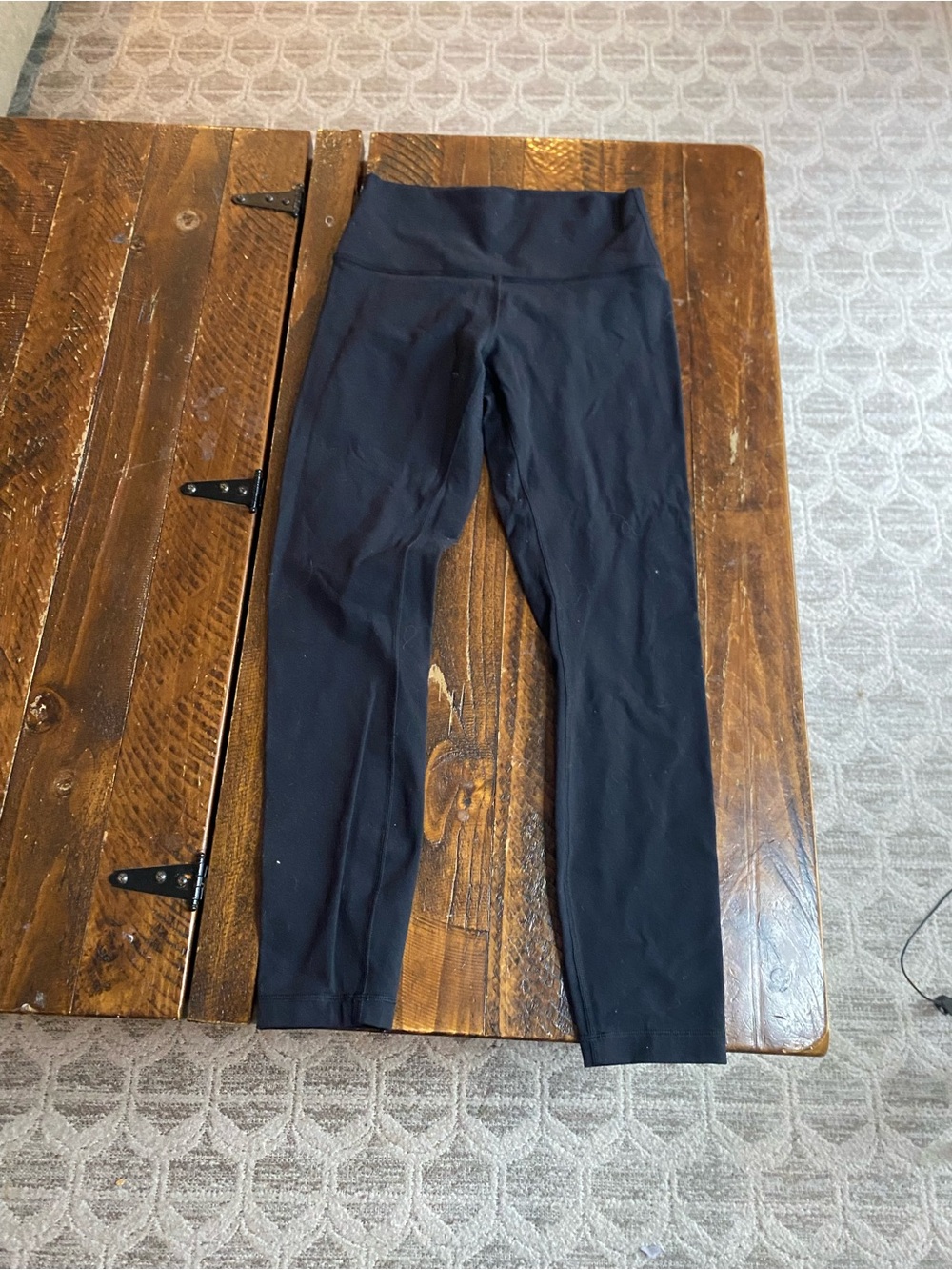 lululemon athletica Black High-Waist Leggings